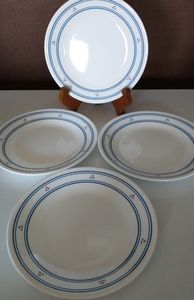 Corelle Country Hearts Bread & Butter Plates Set of 4